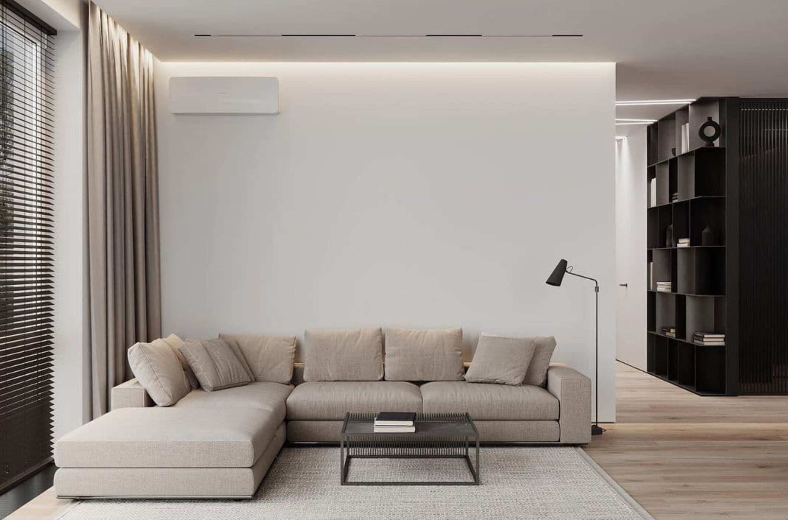 Minimalist apartment redesign transformation